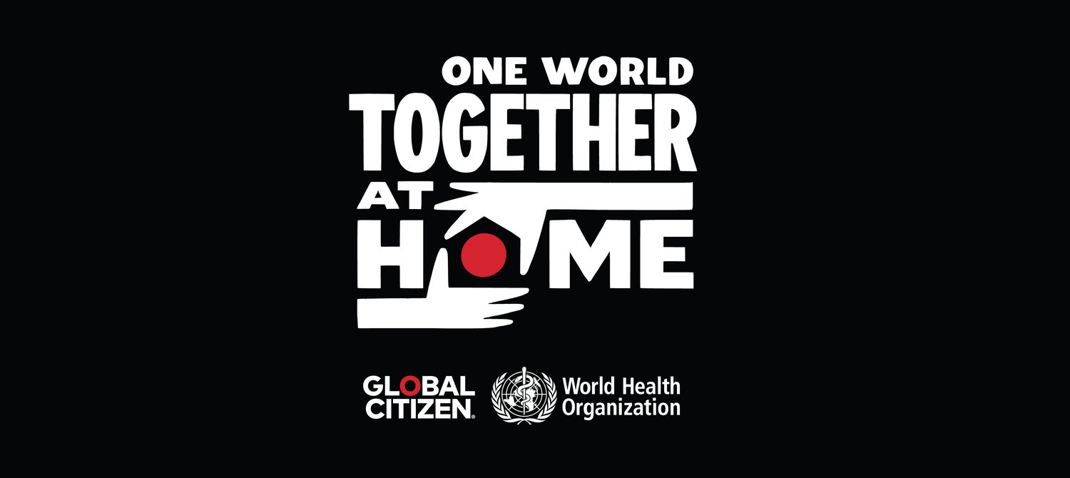 Together at home for performances from some of the world’s biggest artists